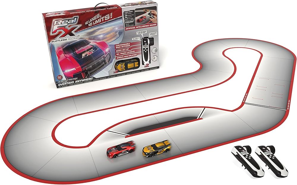 Real FX Racing Has A.I. Enhanced Slot Car Racing Too!